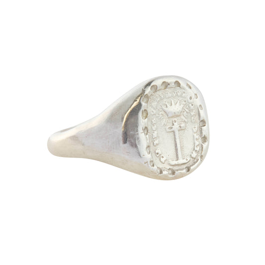 Sterling Silver Faithful Ring