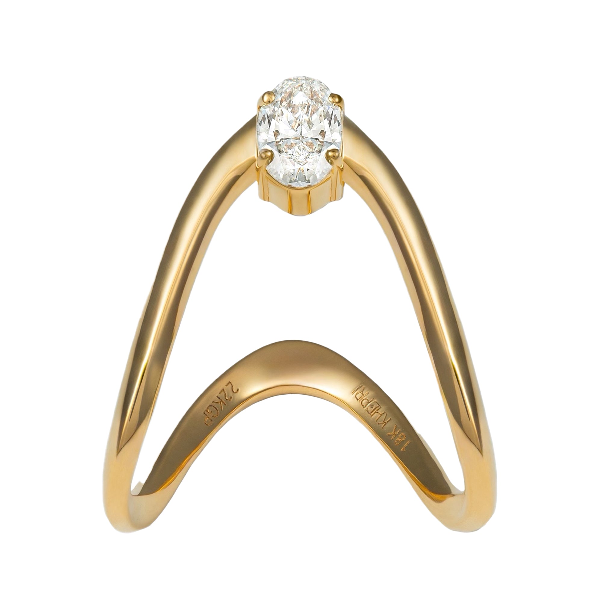 Petite Oval Vanki Ring
