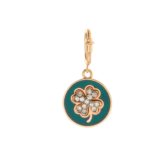 Clover Charm - Petrol - Main Img