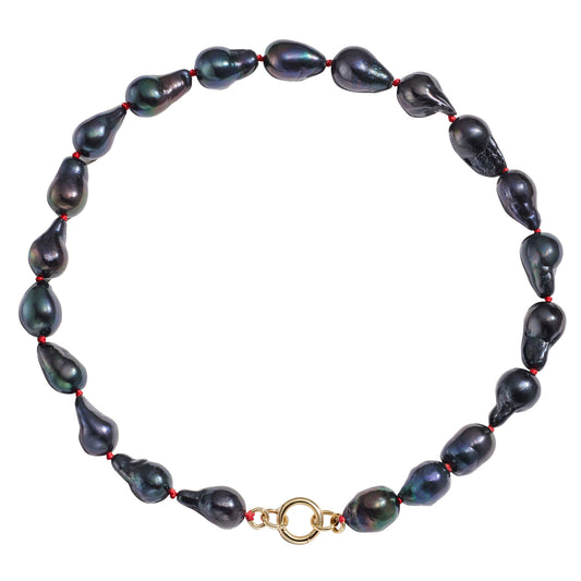 Freshwater Baroque Pearl Nyx Choker Necklace - Main Img
