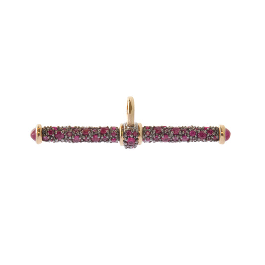 Ruby T-Bar Pendant - Main Img