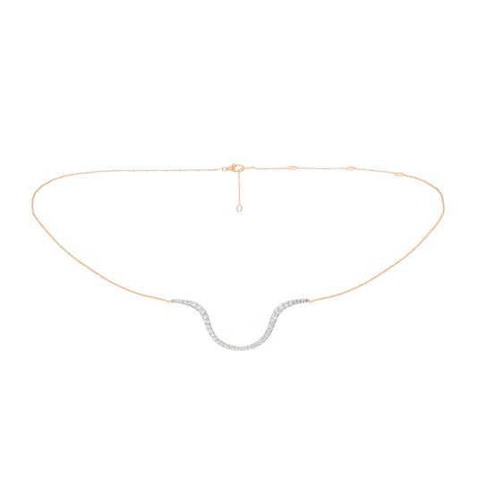 Diamond Radiant Chain Necklace - Main Img