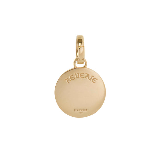 Petite Diamond Reverie Ceramic Medallion