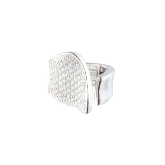 Pave Diamond Mouvante Ear Cuff - Main Img