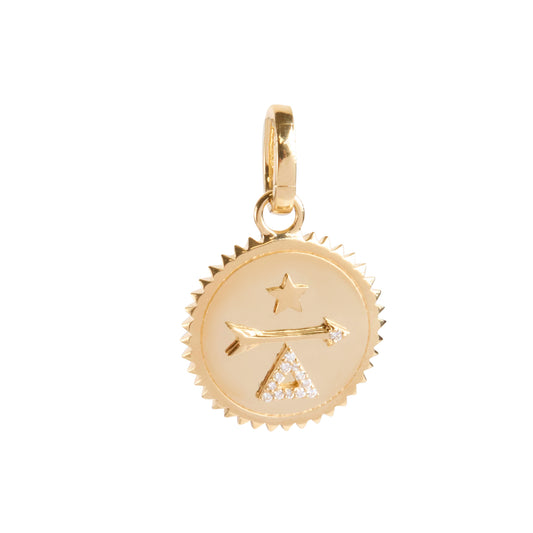 Diamond Dream Baby Medallion Pendant - Main Img