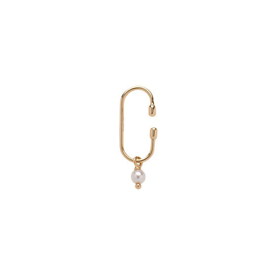 Small Pearl Joan Miro Ear Cuff - Main Img
