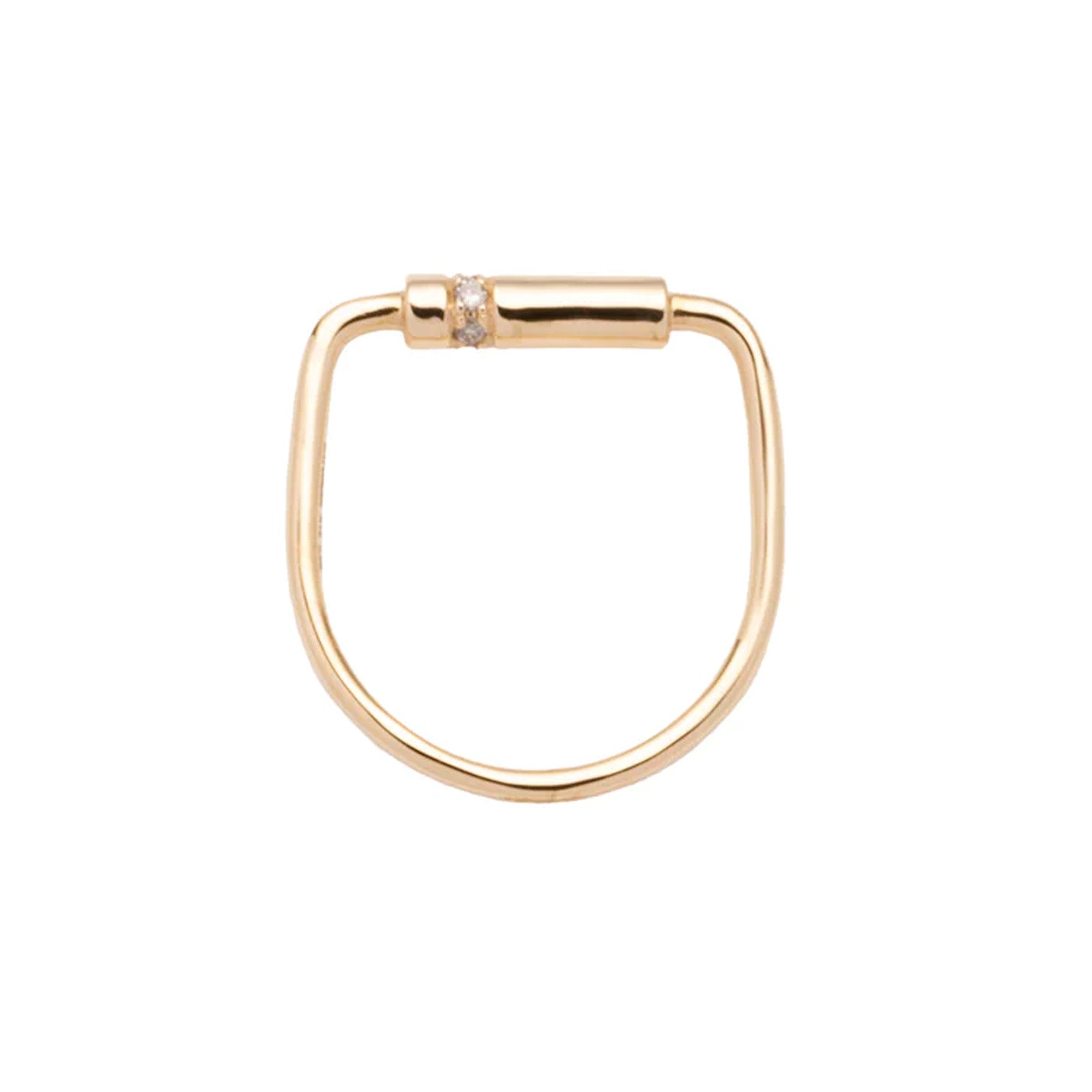 Hirotaka Joan Miro Ring - Rings - Broken English Jewelry side view