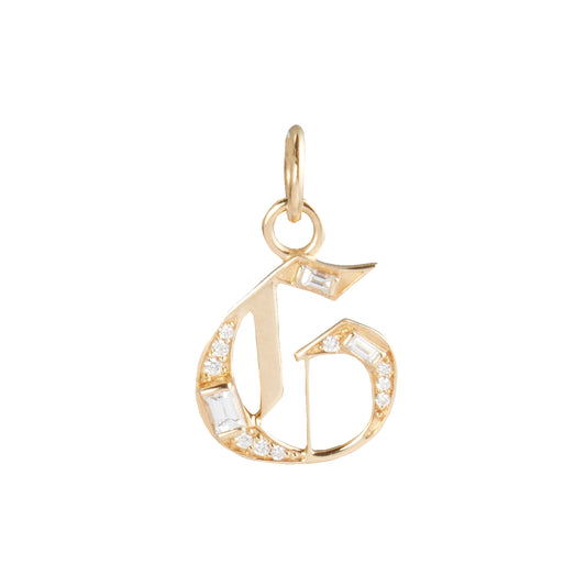 Initial G Charm - Main Img