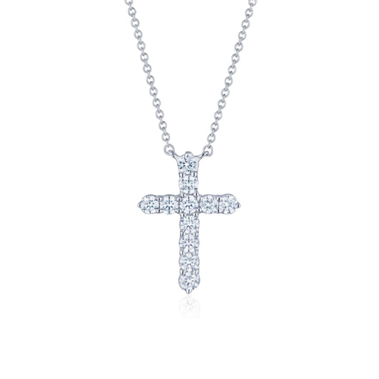 Diamond Diamond Cross Pendant - Main Img