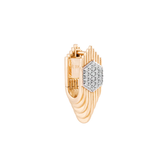 Diamond Ilia Hoop Earring - Main Img