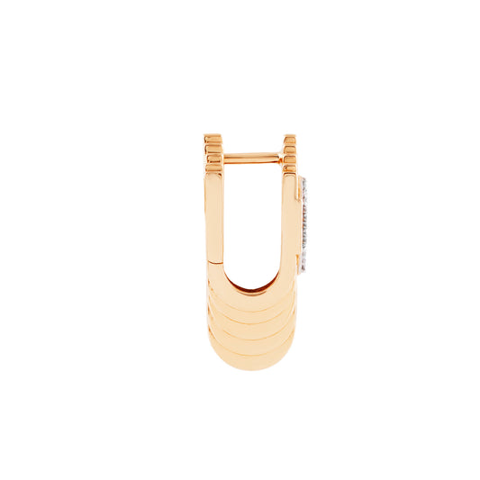 Diamond Ilia Hoop Earring