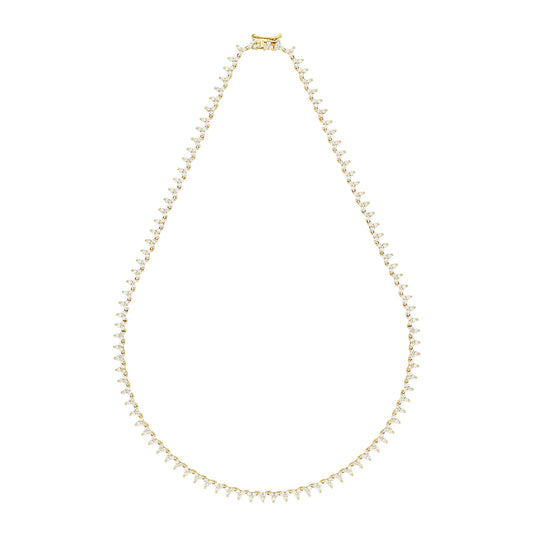 Poppy Tennis Necklace - Main Img