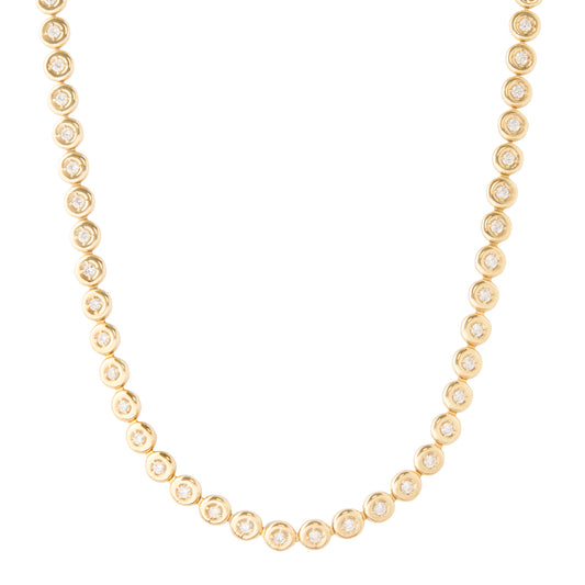 Orb Tennis Necklace - Main Img