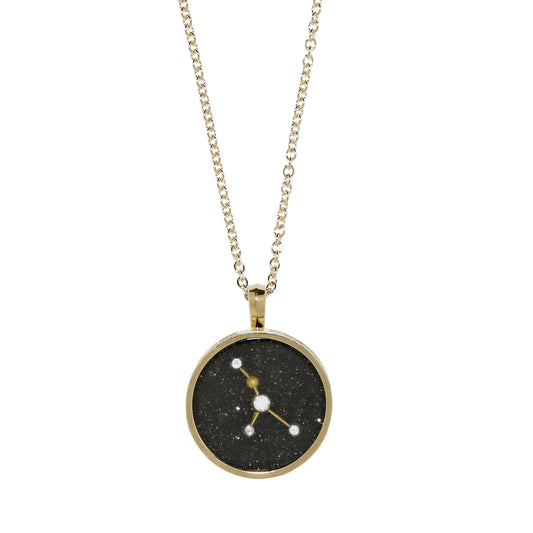 Zodiac Night Sky Necklace - Cancer - Main Img