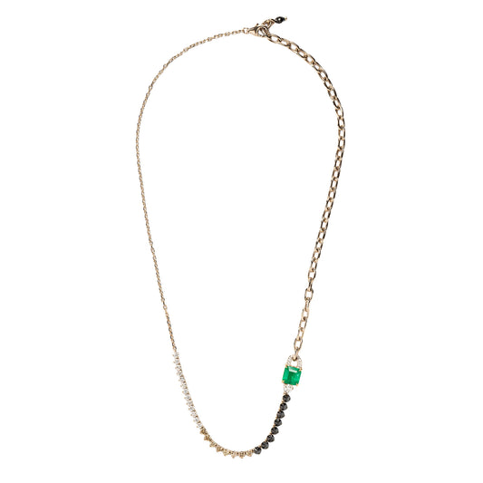 Emerald Multi Gemstone Necklace