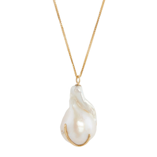 Baroque Pearl Kintsugi Necklace