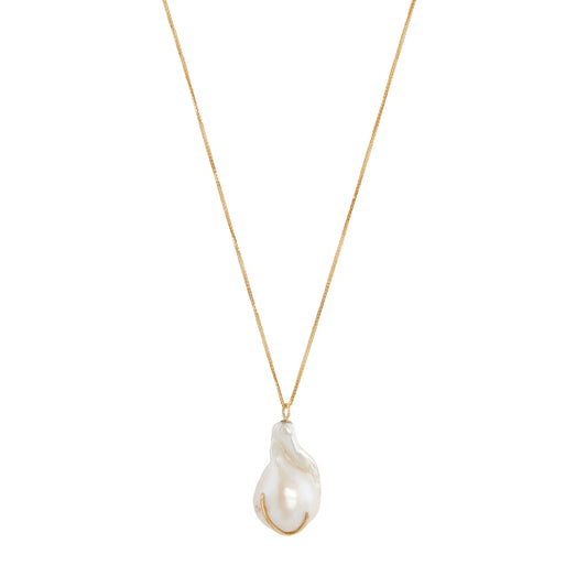 Baroque Pearl Kintsugi Necklace - Main Img