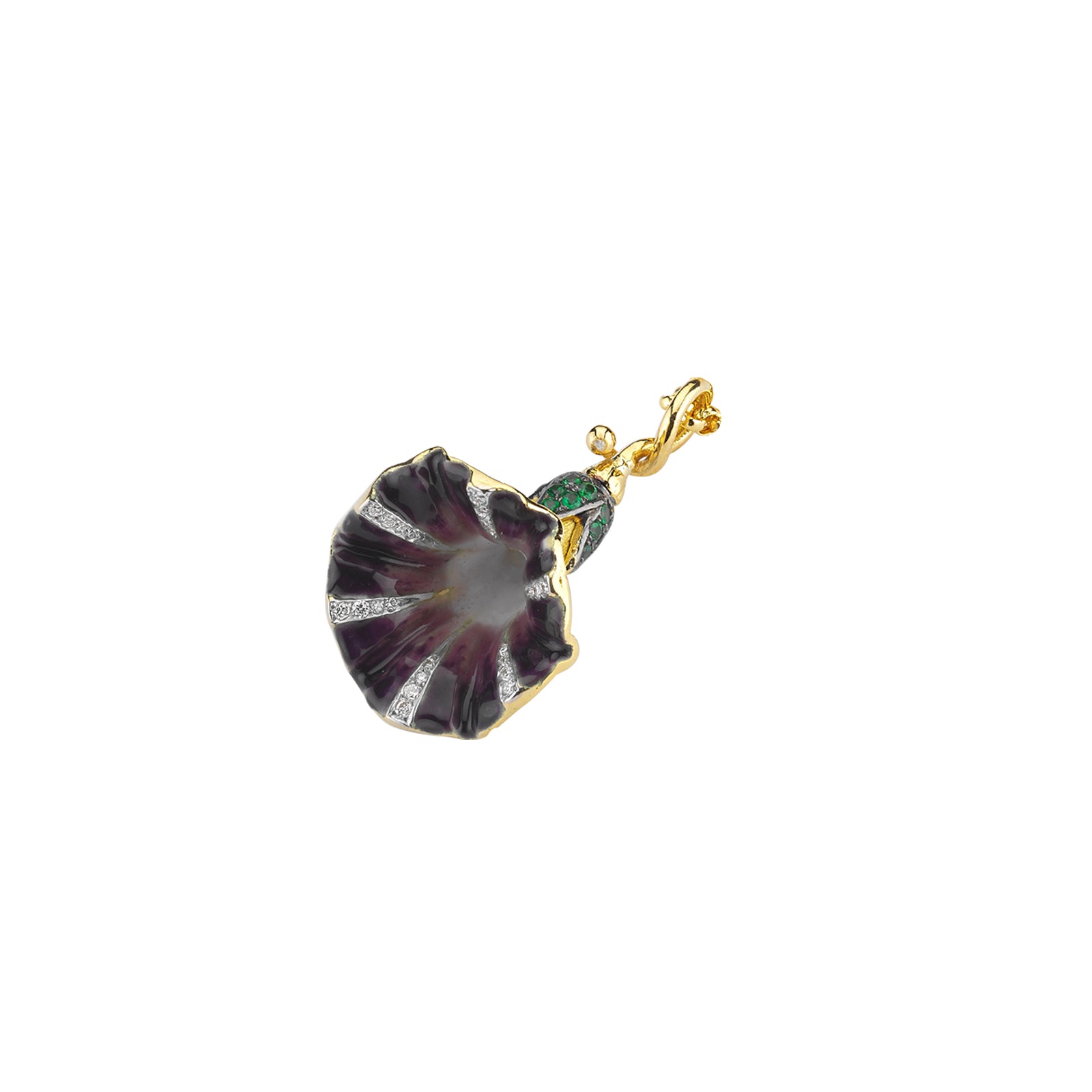 Violet by Aida Bergsen pendant detail