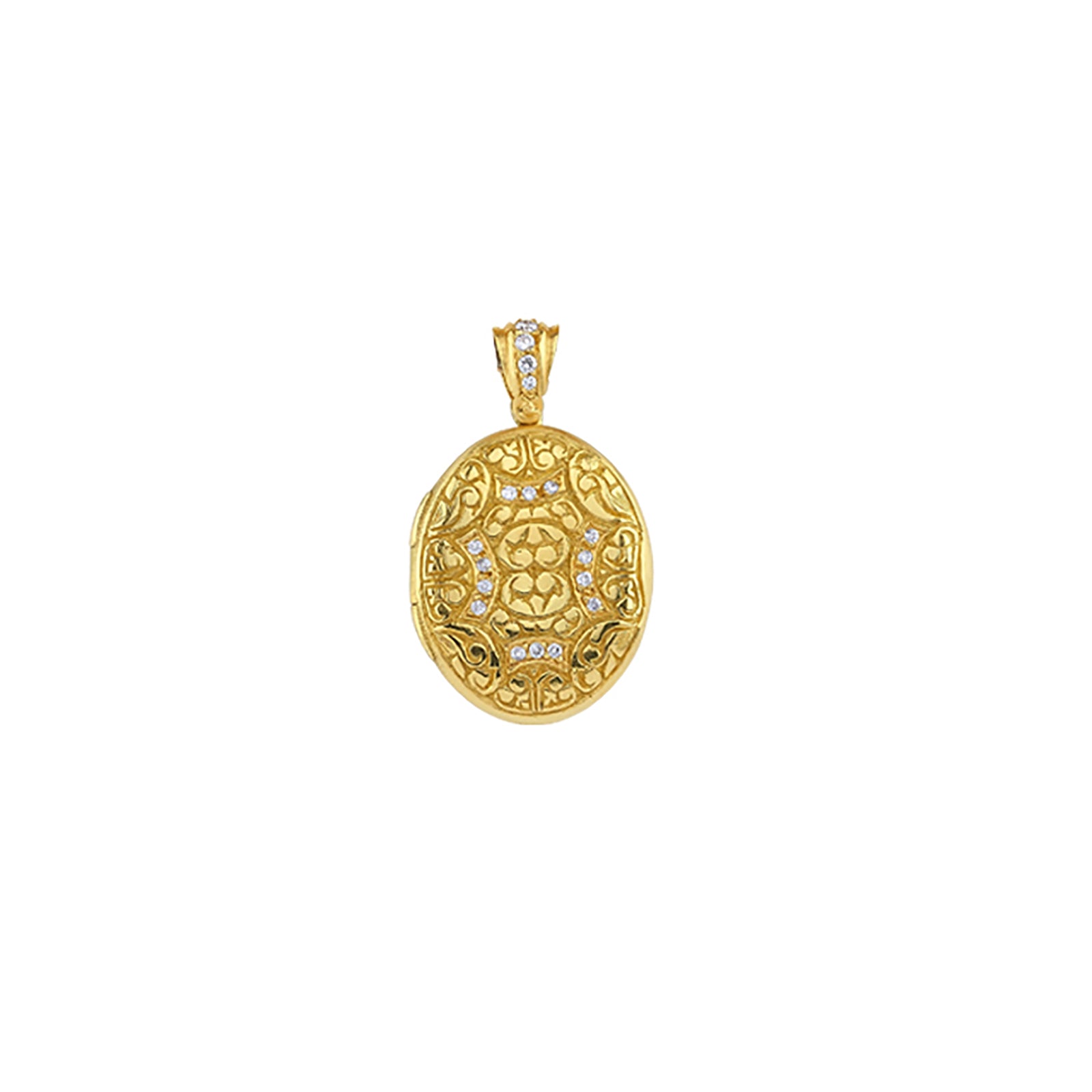 Locket Pendant by Aida Bergsen locket back view
