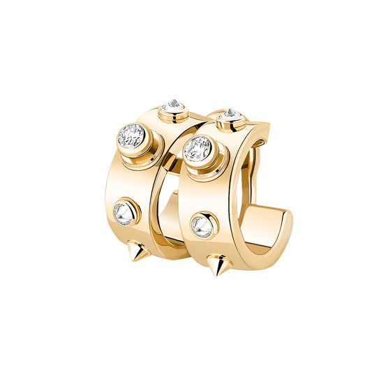 Brunch In NY Ear Clip - Yellow Gold - Main Img