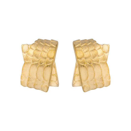 Brushed Snake Mouvante Earrings - Main Img