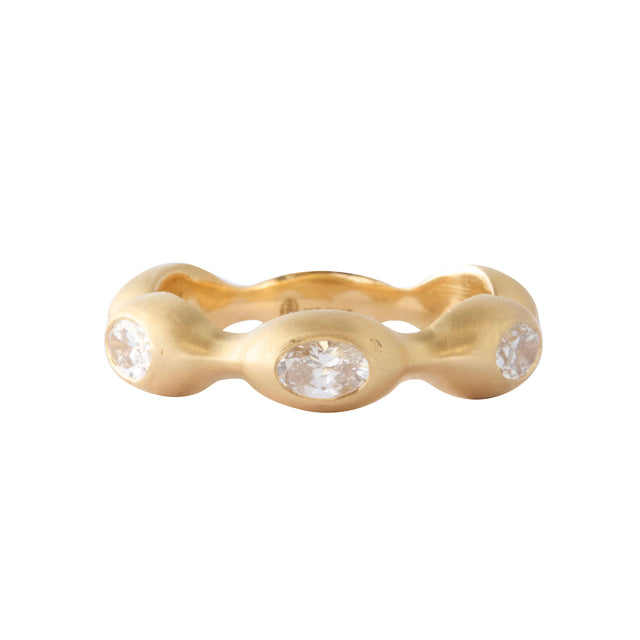 Continuous Eye Diamond Band