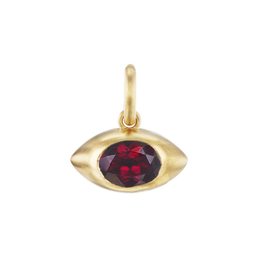 Garnet Eye Pendant - Main Img
