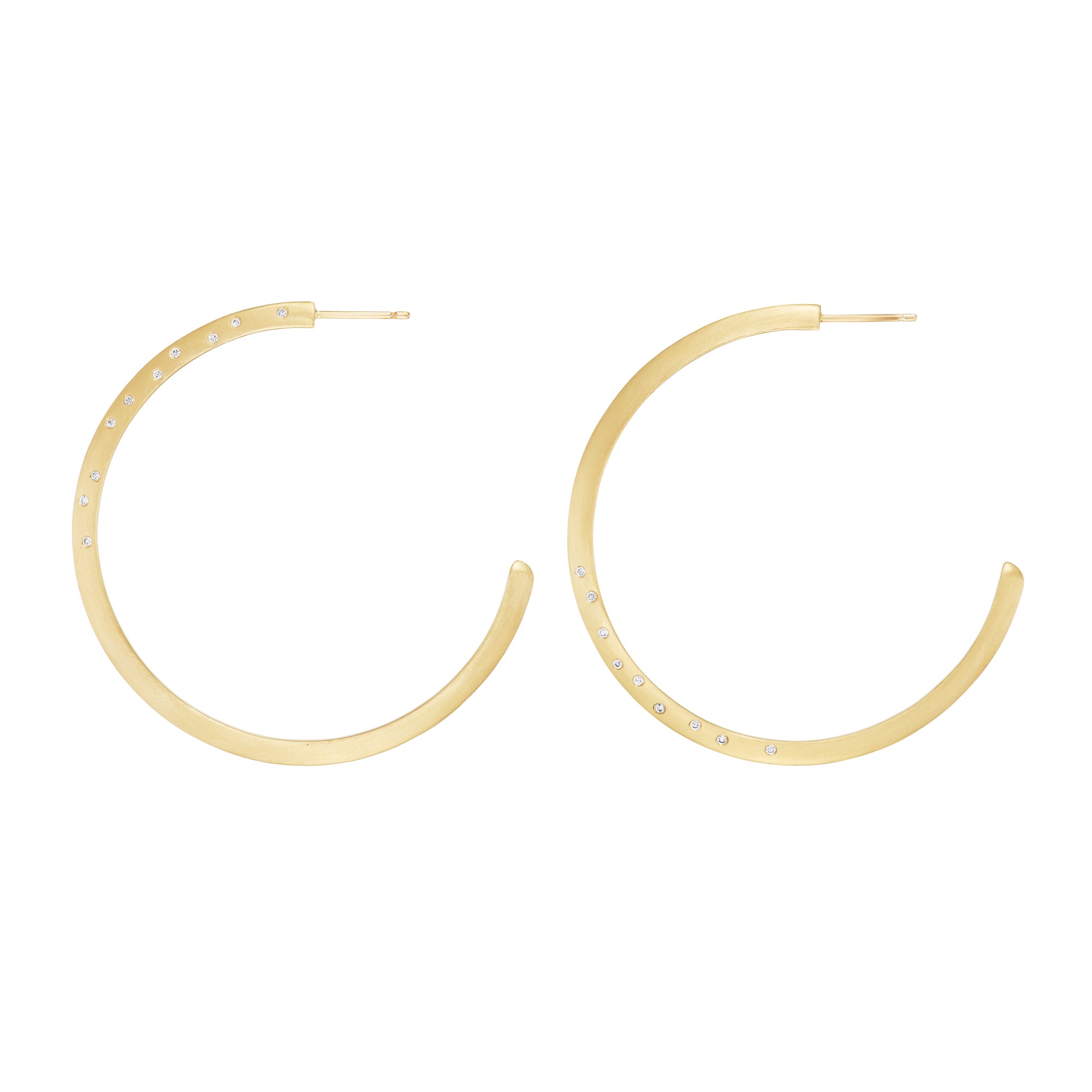 Diamond Hoops 50 MM