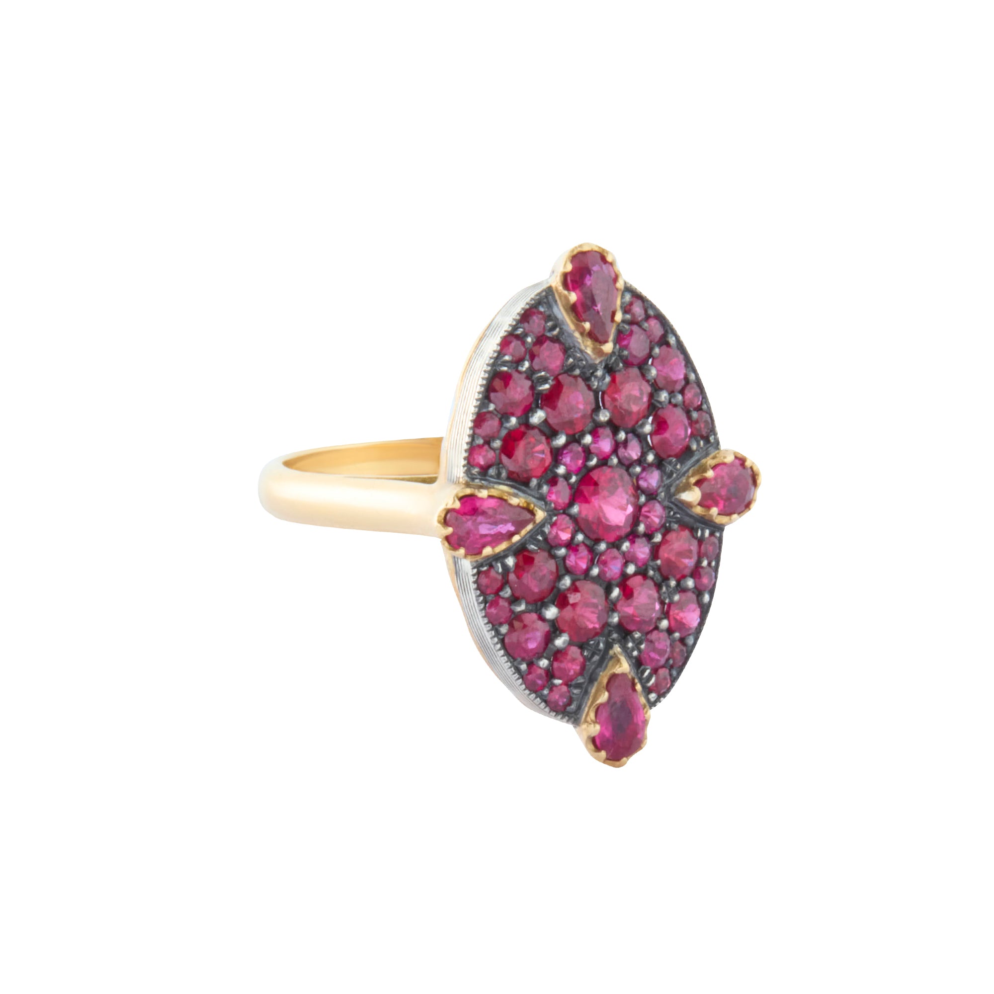 Oval Cobblestone Ring