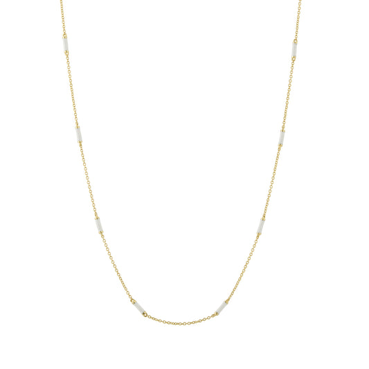 18" Blanc Bar Chain Necklace - Main Img