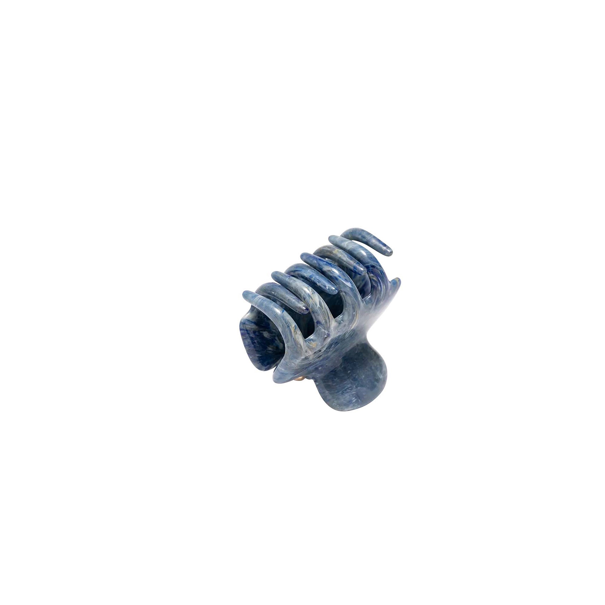 1.5" Claw Clip - Blue Marble