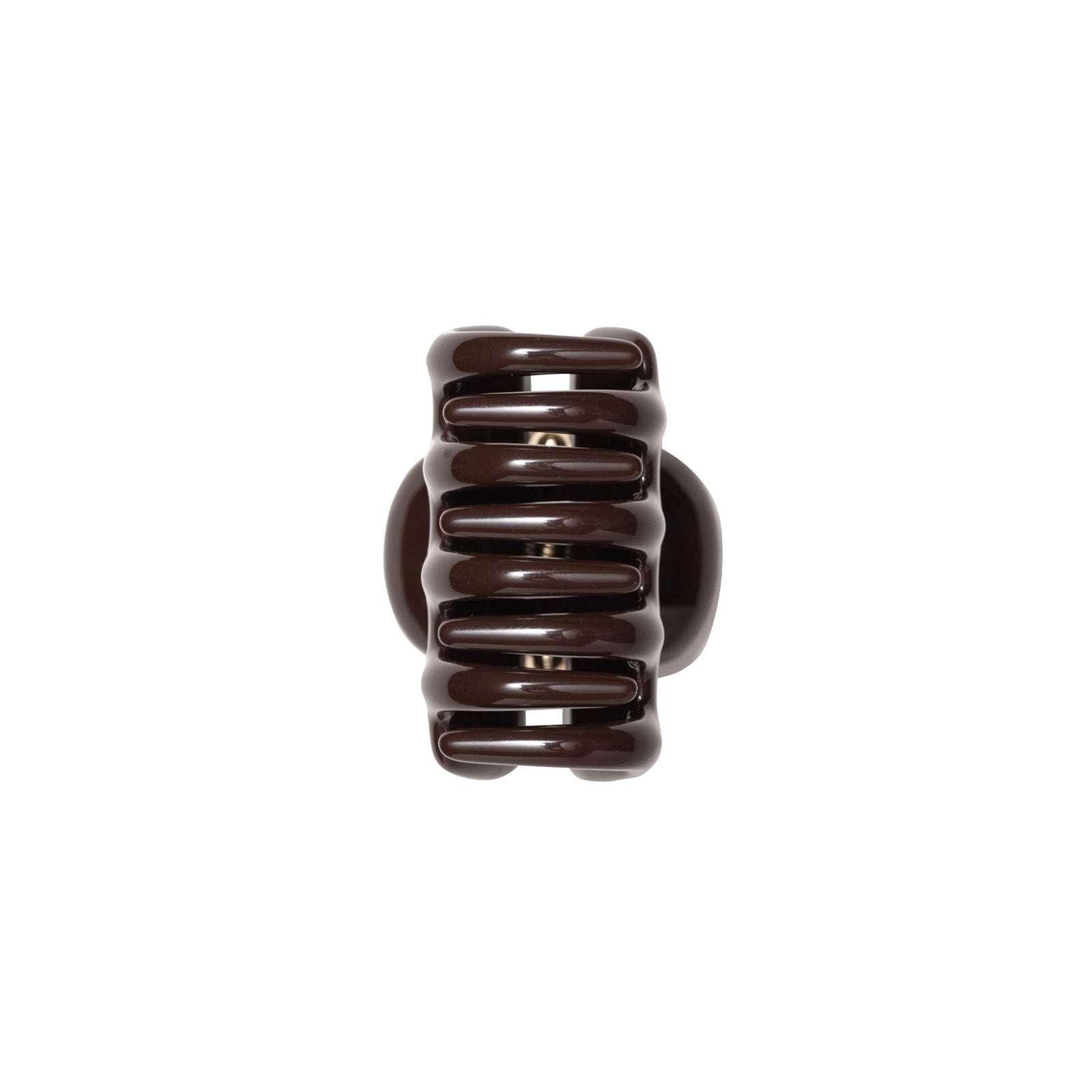 UNDO 2" Claw Clip - Espresso - Accessories - Broken English Jewelry bottom view