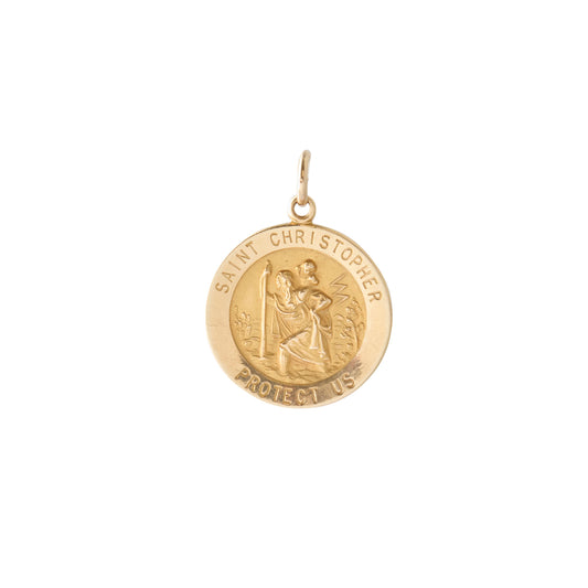 Saint Christopher Protect Us Pendant - Main Img