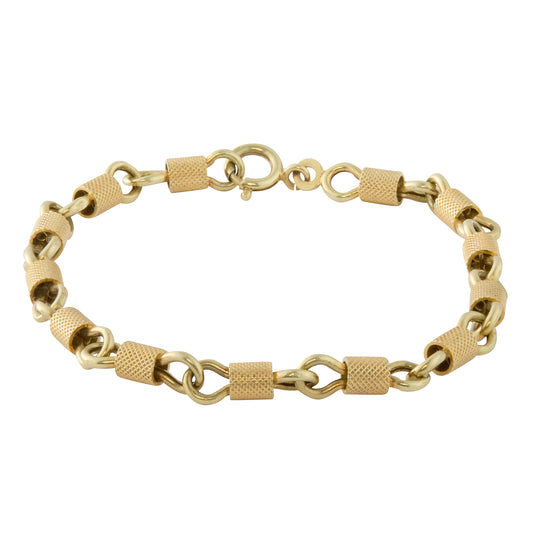 Coil Link Chain Bracelet - Main Img