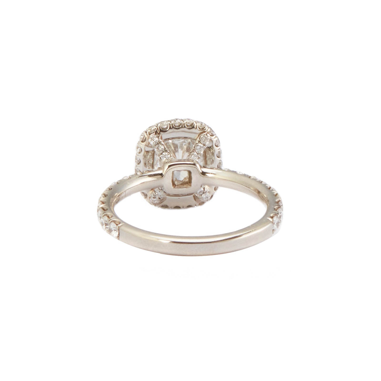 VRAM Round Cut Aura II Ring, back view
