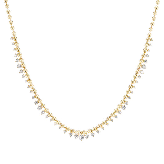 Diamond Kin Necklace - Yellow Gold - Main Img