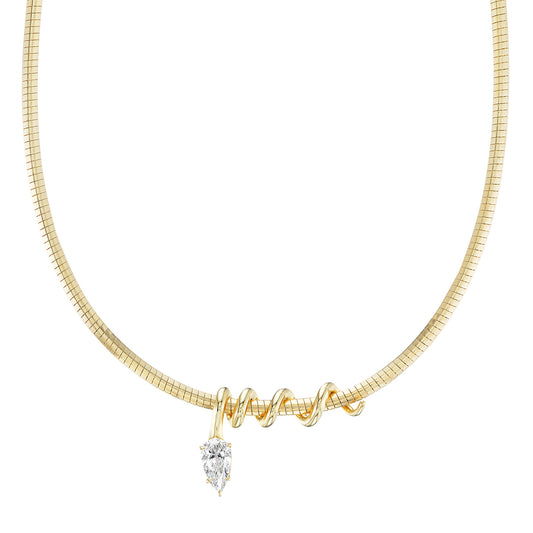 Diamond Boa Necklace - Main Img