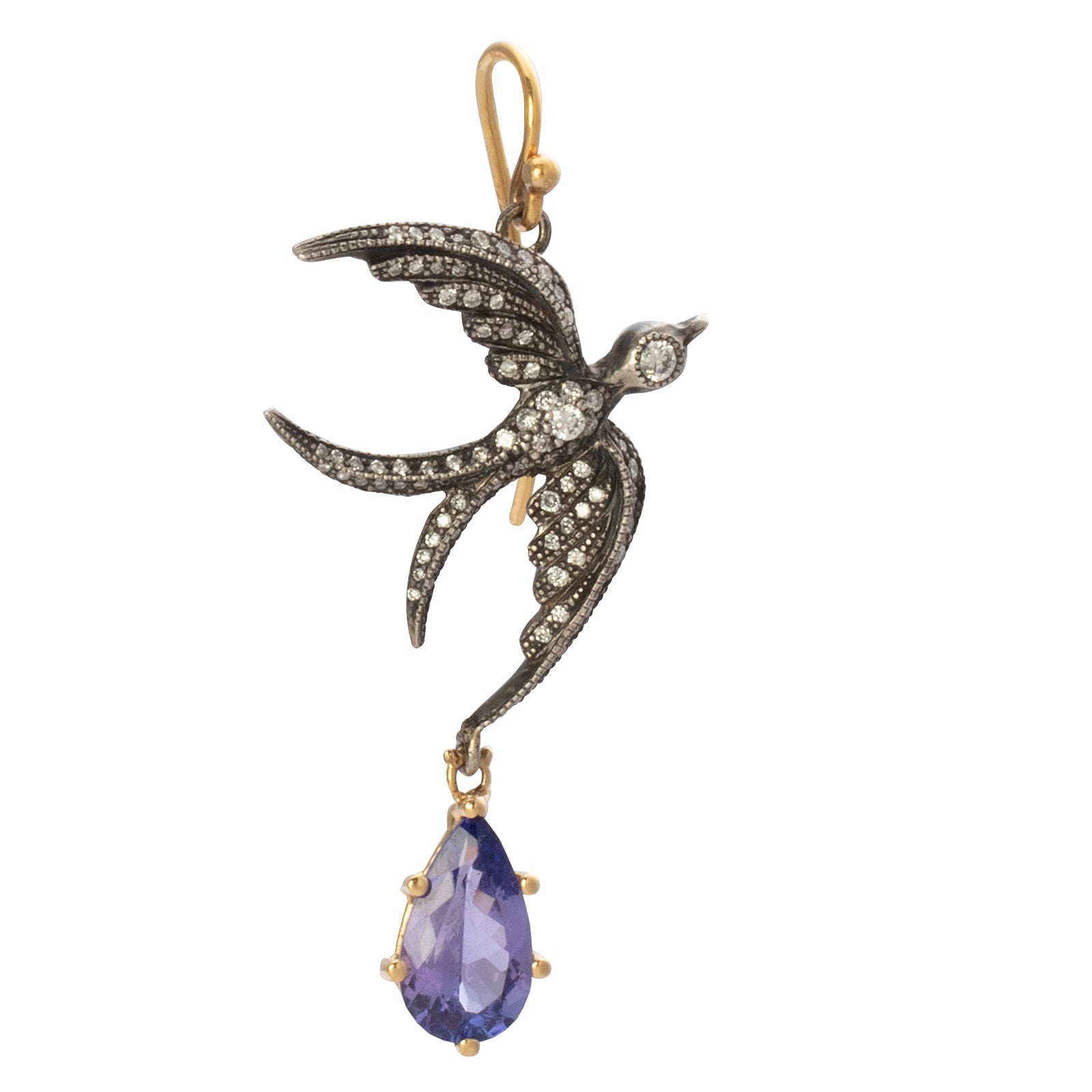 Arman Sarkisyan Swallow Drop Earrings - Earrings - Broken English Jewelry