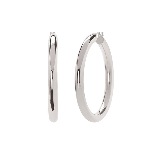Large Fancy Hoops - 40mm - Main Img