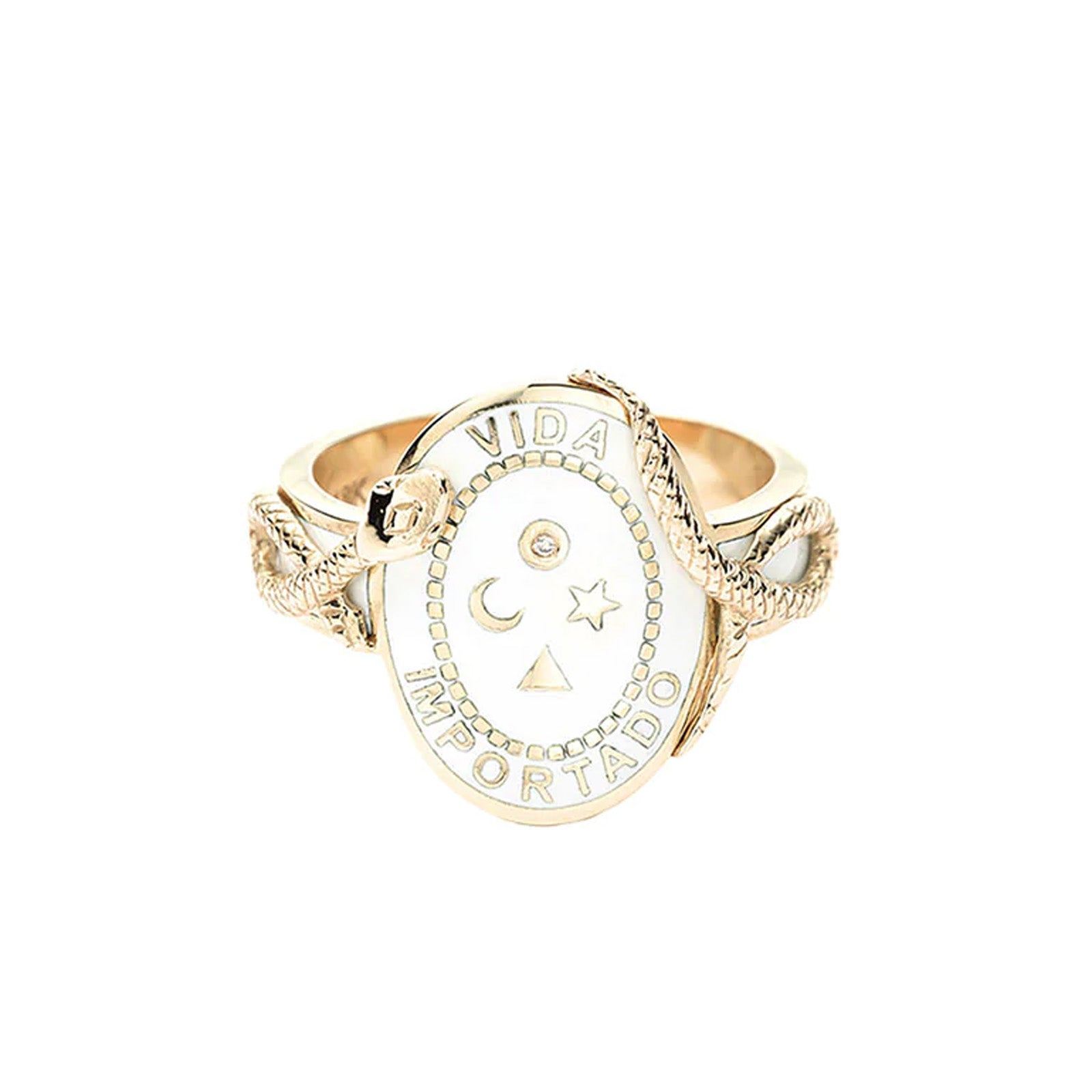 Foundrae Wholeness Cigar Band - Broken English Jewelry front view