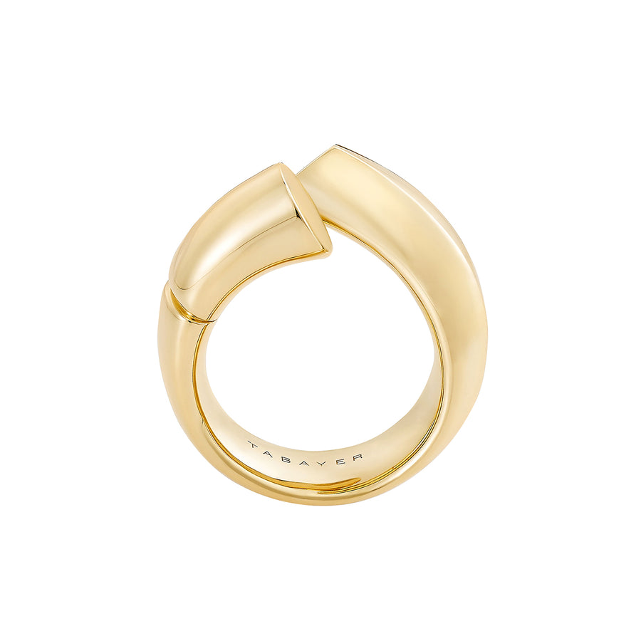 Tabayer Large Oera Ring - Rings - Broken English Jewelry, side view, side view