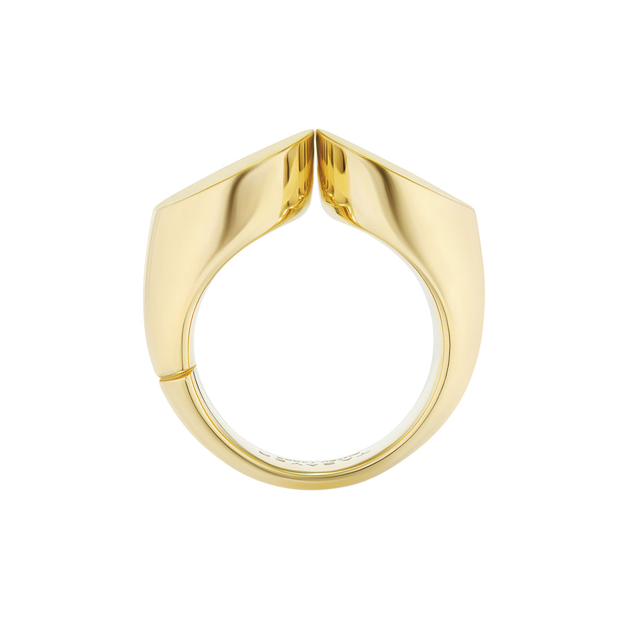 Tabayer Chunky Oera Ring - Rings - Broken English Jewelry, side view