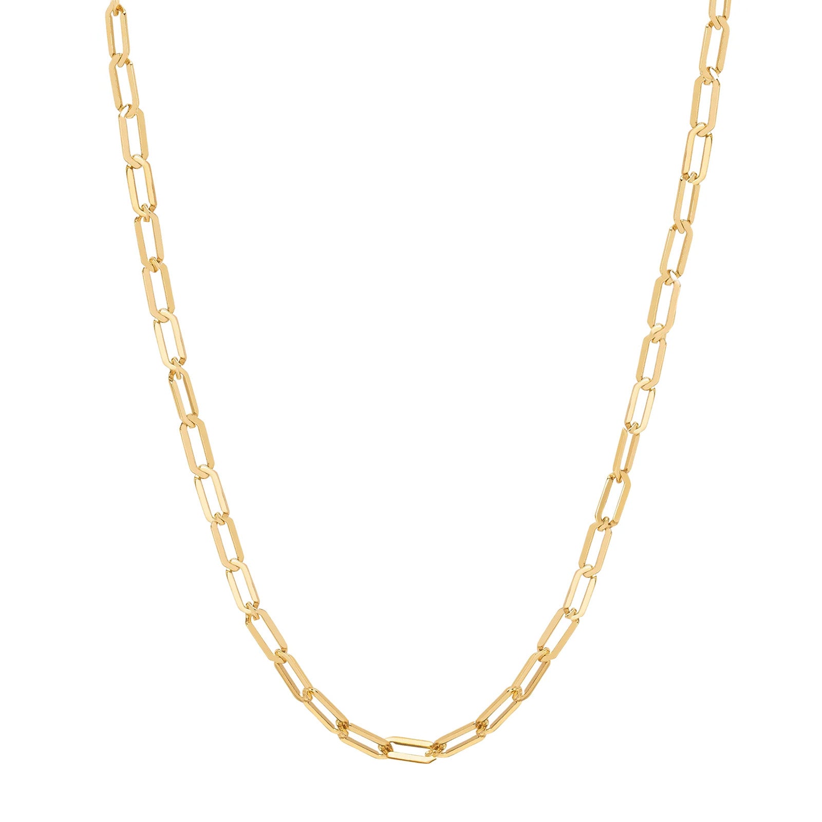 Prasi Mangueira Mini Fatto a Mano Chain - Necklaces - Broken English Jewelry, front view