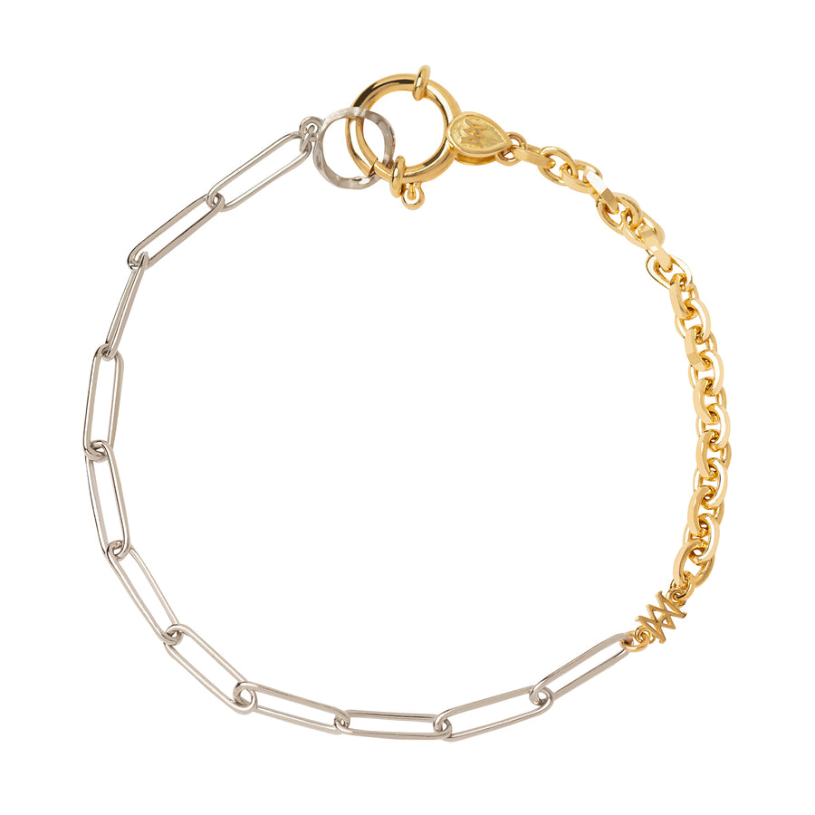 Milamore Duo Chain V Bracelet - Bracelets - Broken English Jewelry