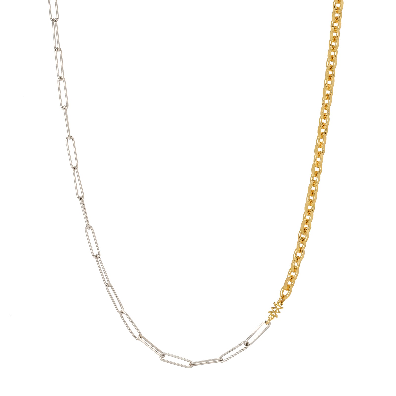 Milamore Duo Chain V - 20" - Necklaces - Broken English Jewelry