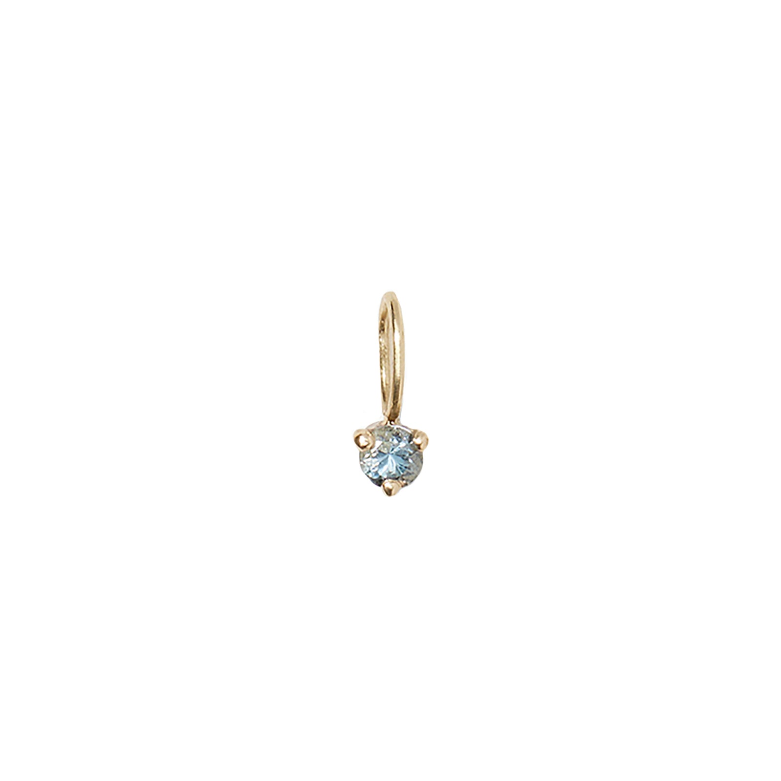 WWAKE Birthstone Charm - Aquamarine - Charms & Pendants - Broken English Jewelry