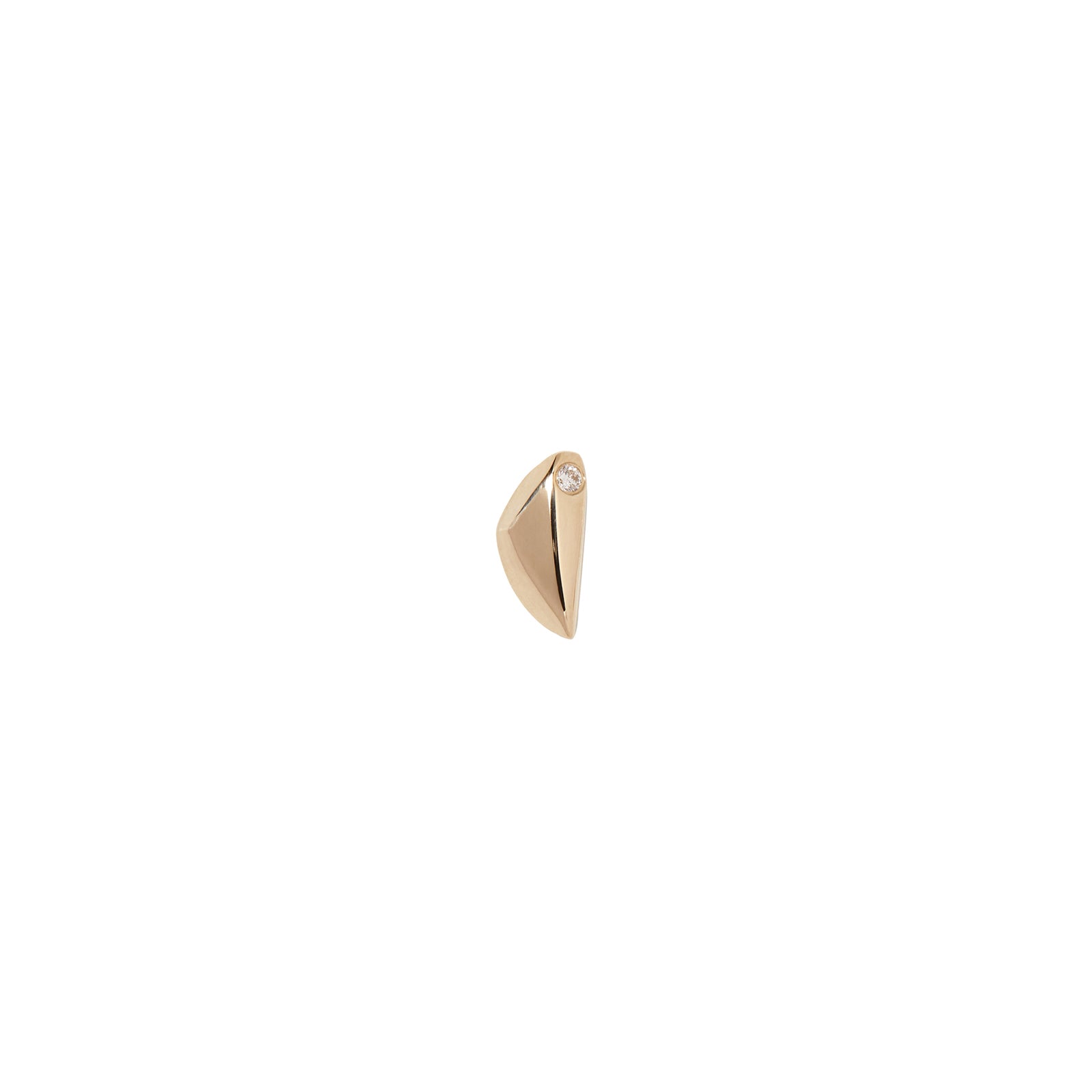 Large Fragment Earring - Diamond