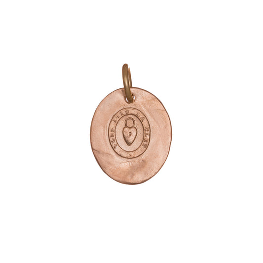 Vous Etes La Cle Pendant - Rose Gold - Main Img