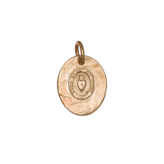 Vous Etes La Cle Pendant - Yellow Gold - Main Img