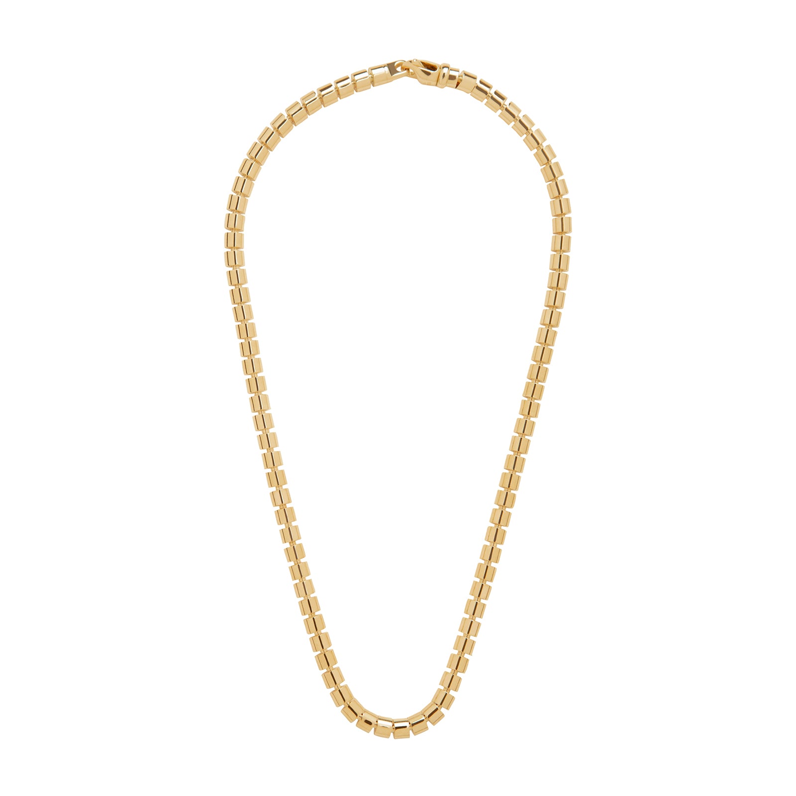 Sidney Garber Ophelia Skinny Necklace - Yellow Gold - Necklaces - Broken English Jewelry